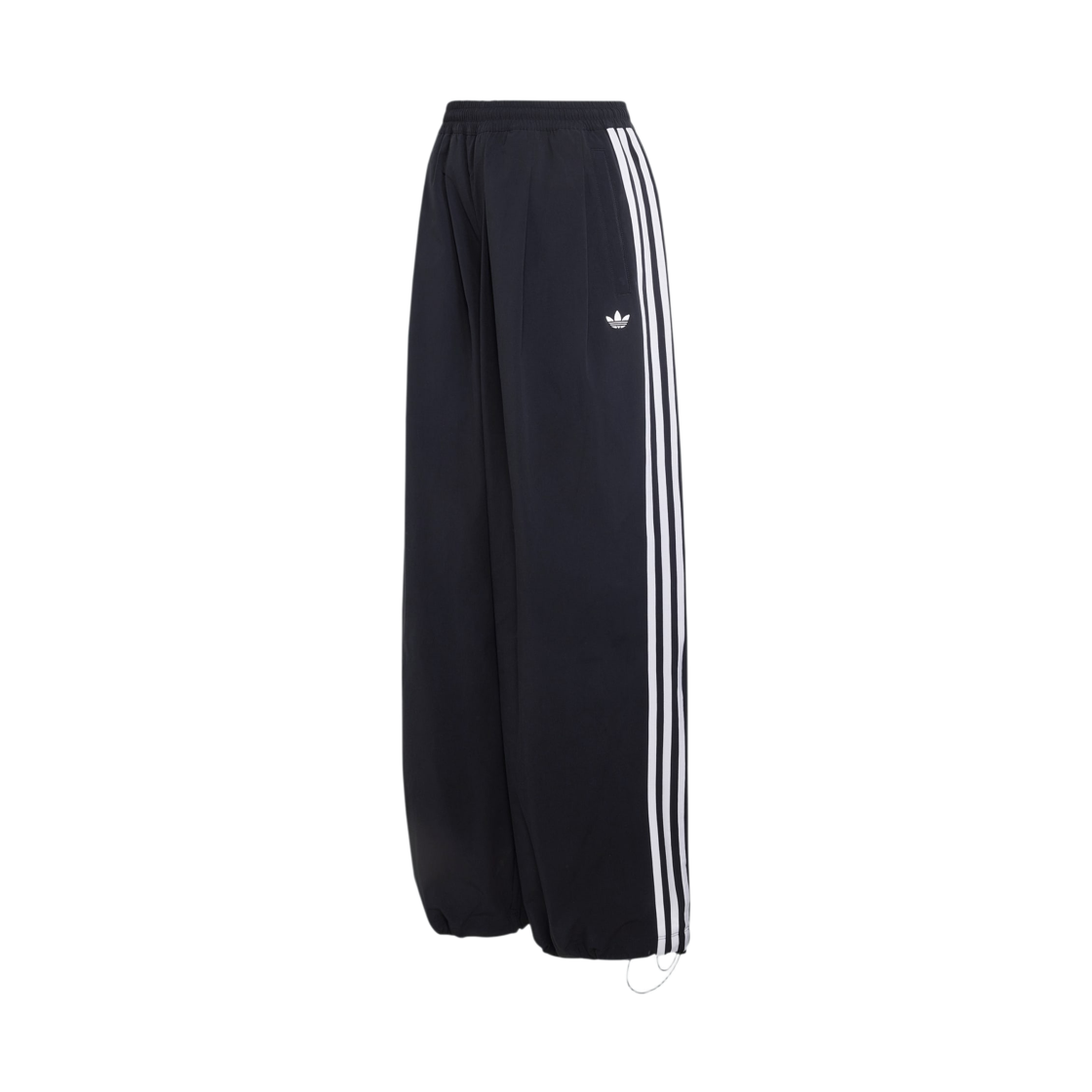 (W) 아디다스 아딜레늄 5.0 OG 아딜레늄 플리티드 트랙 팬츠 블랙 - KR 사이즈((W) Adidas Adilenium 5.0 OG Adilenium Pleated Track Pants Black - KR Sizing)