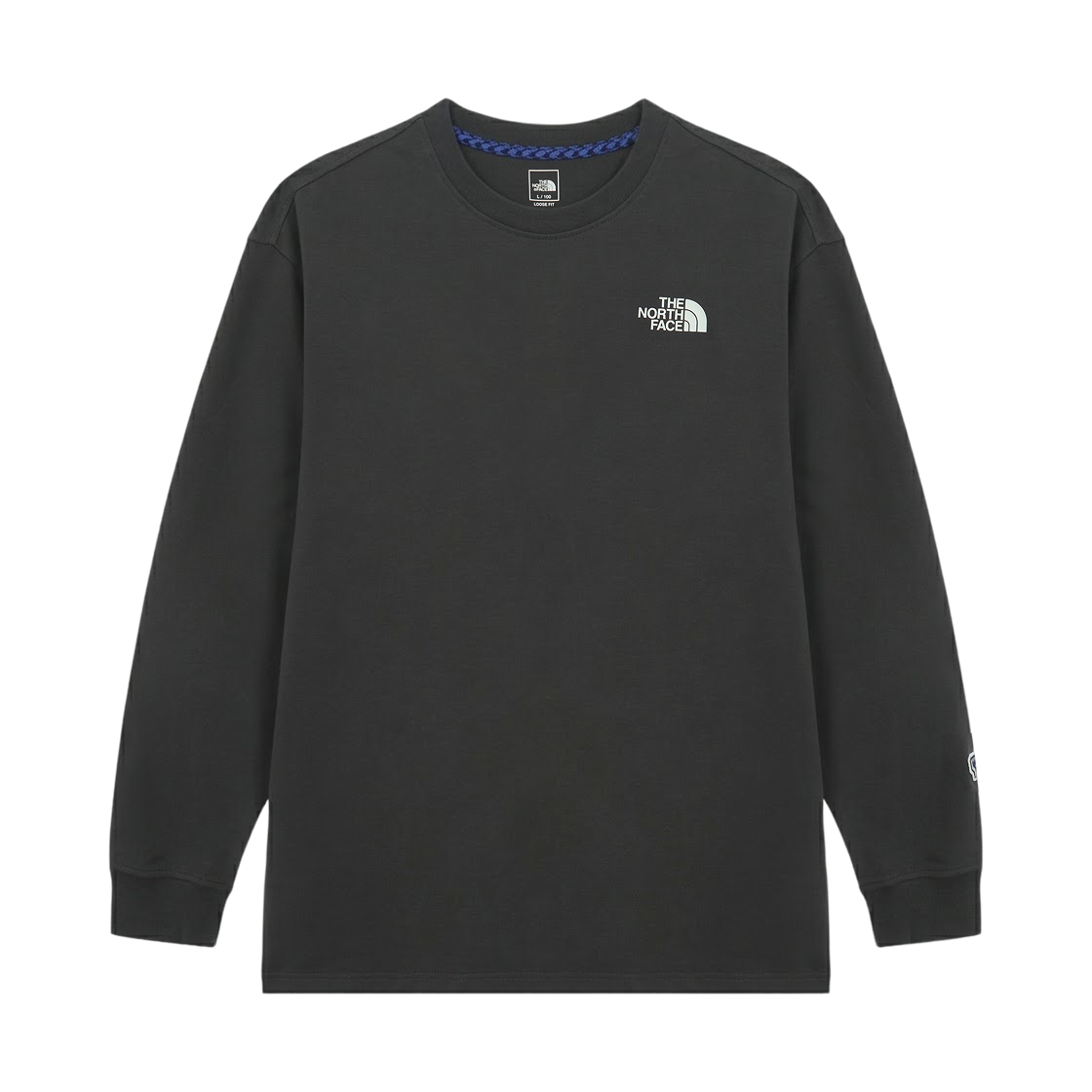 NT7TS00A The North Face Overwall L/S R/T-Shirt Charcoal - 26SS