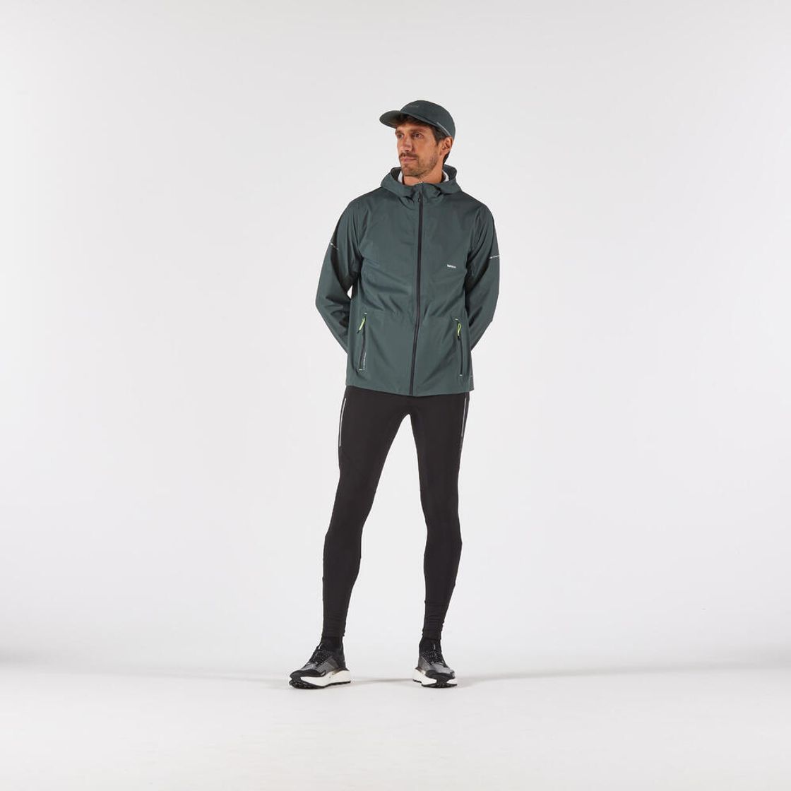 데카트론 러닝 5패널 발수 캡 모자 스모크 그린(DECATHLON Running 5-Panel Water-Repellent Cap Smoked Green) - 6