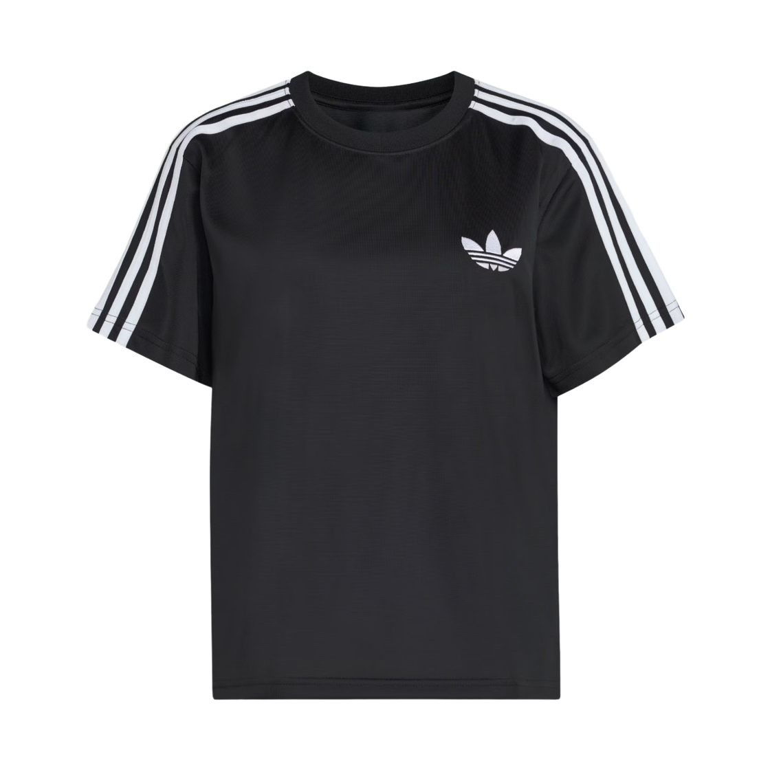 KD5574 (W) Adidas Originals Firebird T-Shirt Black White - KR Sizing