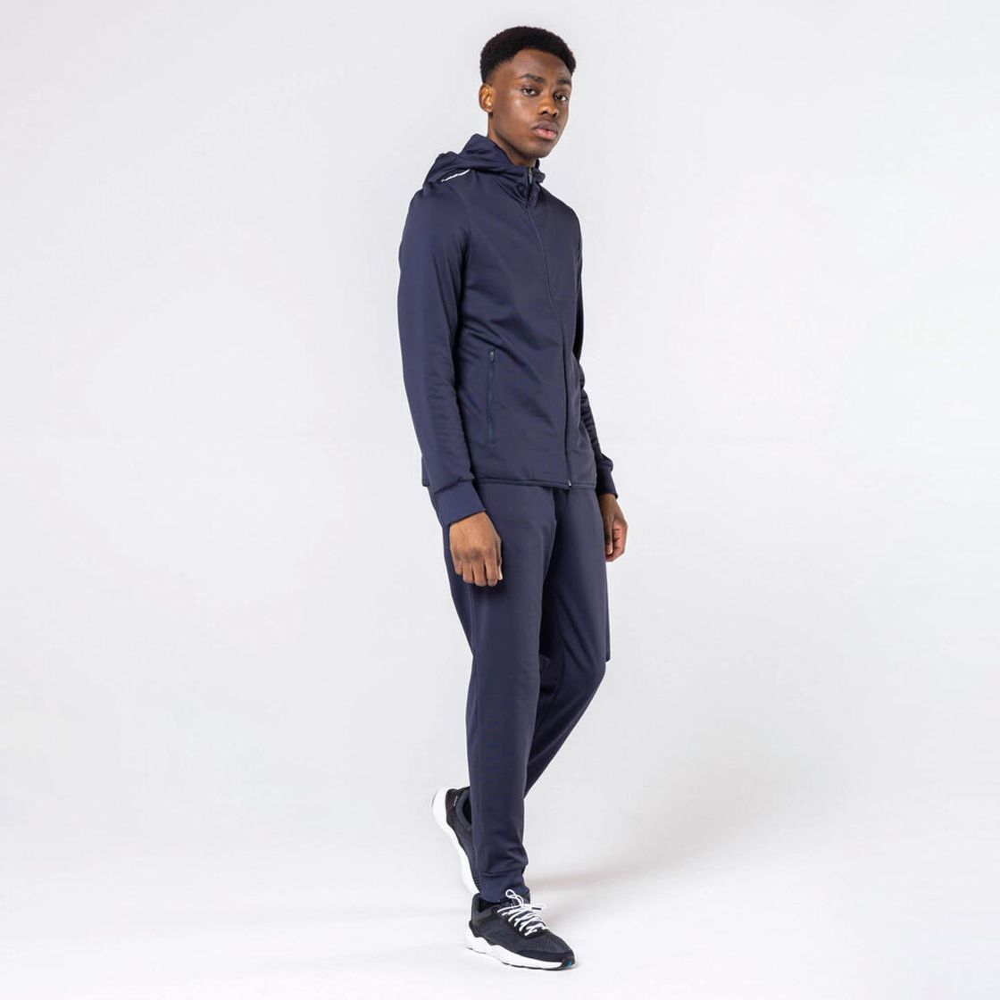데카트론 남성 러닝 바지 웜 100 아스팔트 블루(DECATHLON Men's Running Trousers Warm 100 Asphalt Blue) - 4
