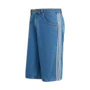Adidas Firebird Adicolor Denim Shorts Blue - KR Sizing