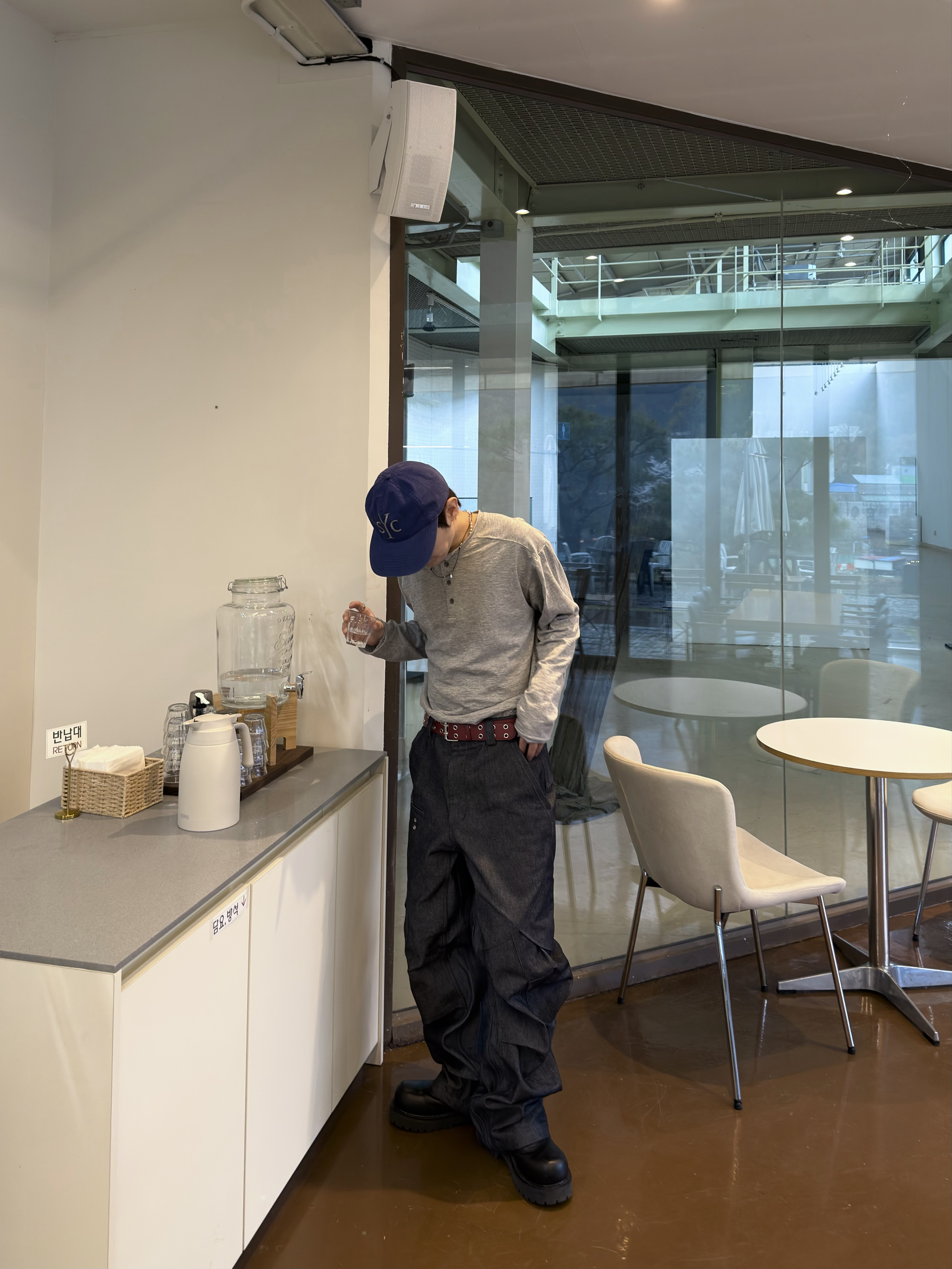 IGNOTA Core:14 Shell Cargo Pants Indigo, LOSTGARDEN Phantom 착용 스타일 - 5