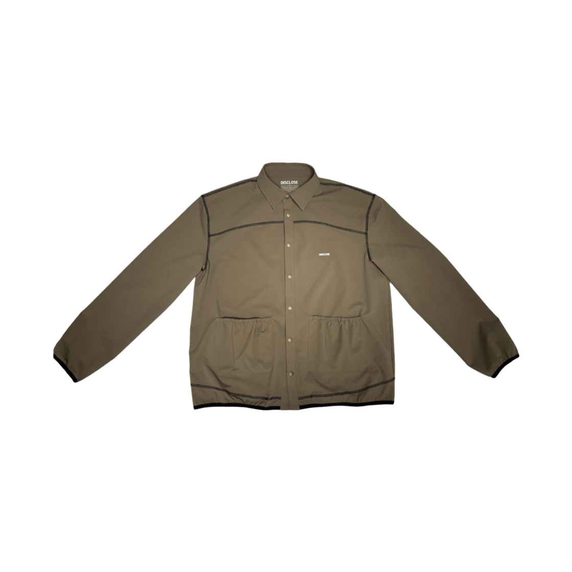 디스클로즈 002 스포텍스 올트레인 버튼다운 셔츠 타우페 브라운(DISCLOSE 002 Sportex All Terrain Button Down Shirt Taupe Brown)