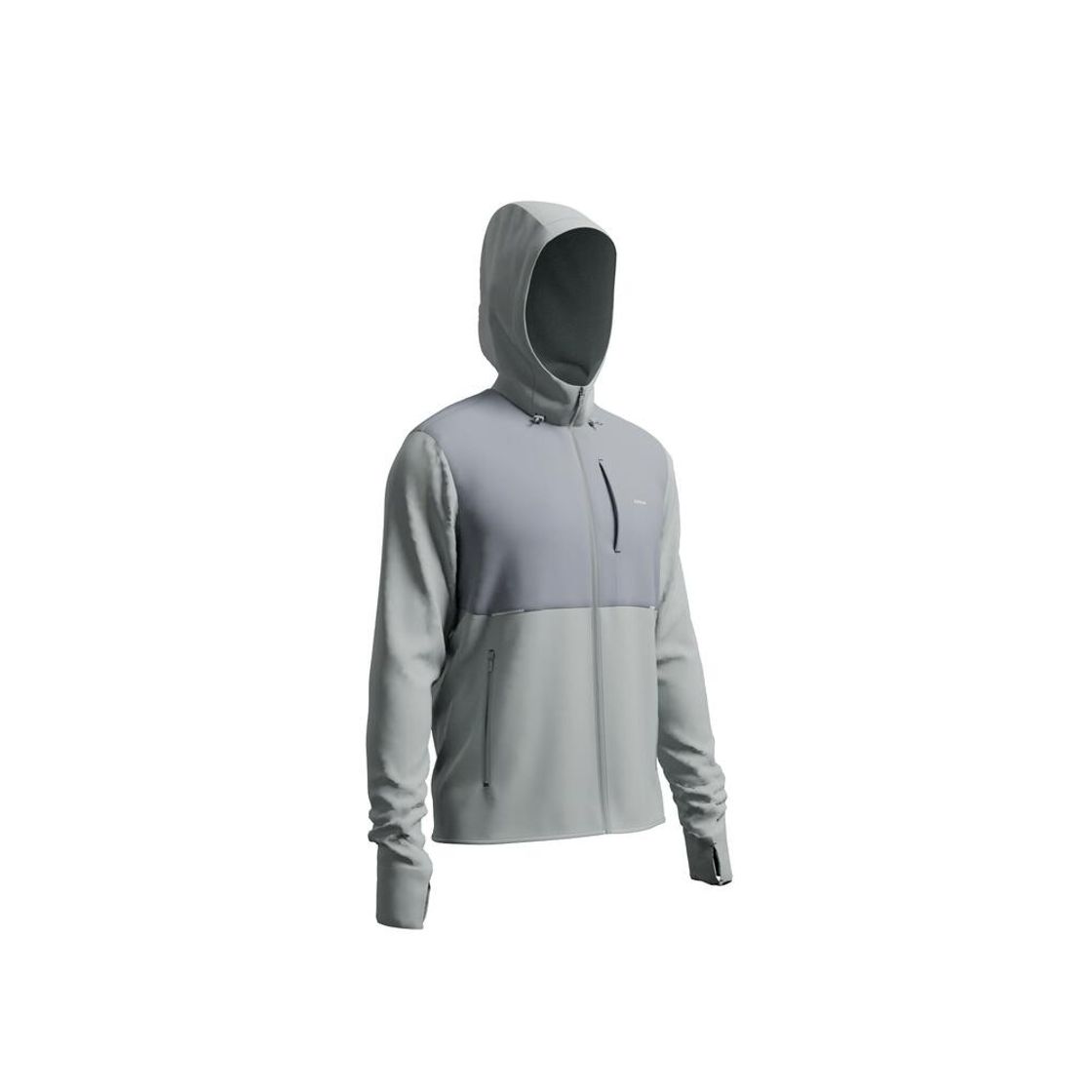 데카트론 남성 러닝 재킷 런 웜 100 스틸 그레이(DECATHLON Men's Running Jacket Run Warm 100 Steel Grey) - 9