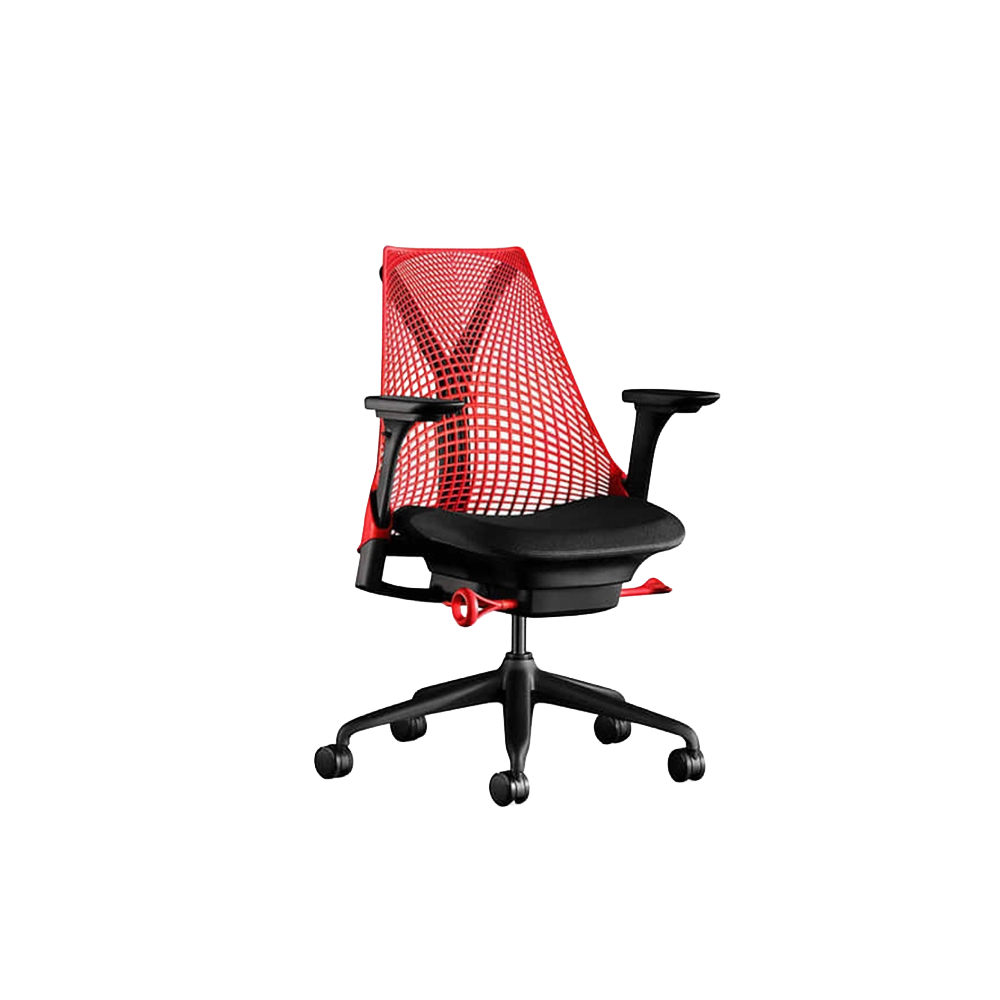 [20% 쿠폰] 허먼 밀러 세일 게이밍 체어 레드 백([20% 쿠폰] Herman Miller Sayl Gaming Chair Red back)