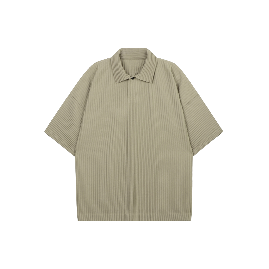 티엔지티 요요기 플리츠 폴로 티셔츠 베이지(TNGT Yoyogi Pleats Polo Beige)