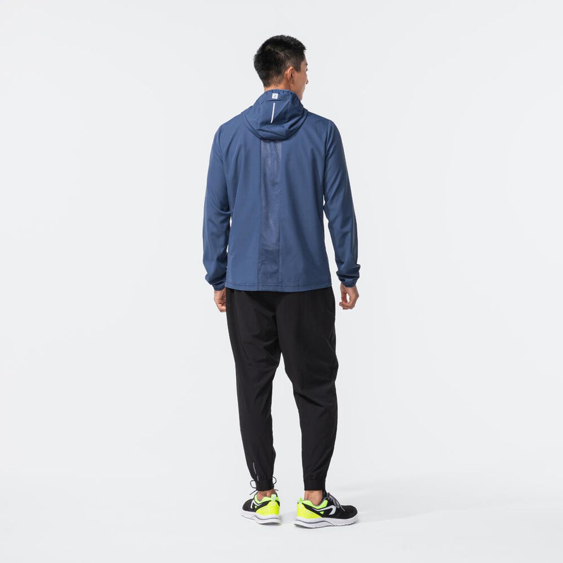 데카트론 남성 러닝 윈드 재킷 런 100 어비스 블루(DECATHLON Men's Running Wind Jacket Run 100 Abyss Blue) - 6