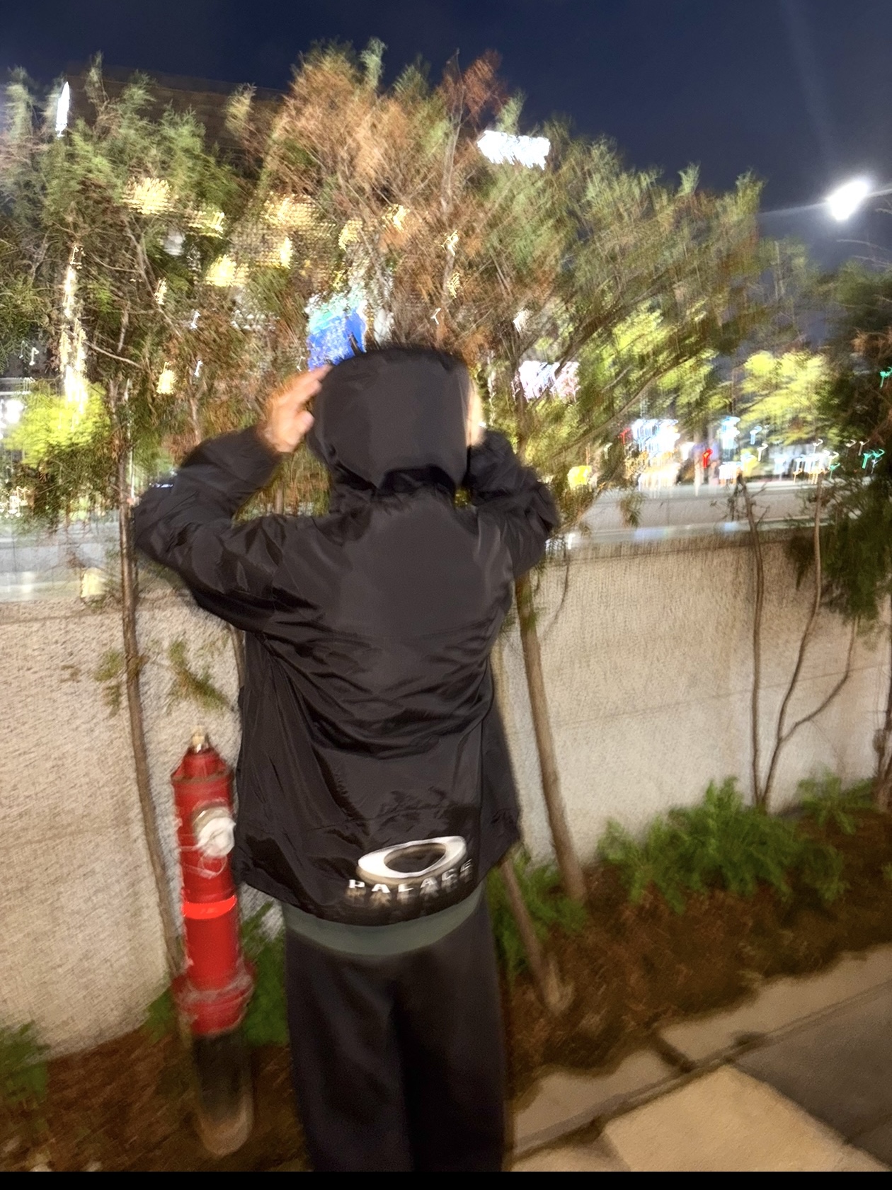 Palace x Oakley Nitrofuel Jacket Black - 23SS 착용 스타일 - 1