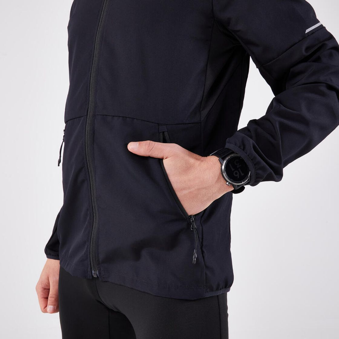 데카트론 남성 러닝 윈드 재킷 런 100 스모크 블랙(DECATHLON Men's Running Wind Jacket Run 100 Smoke Black) - 7
