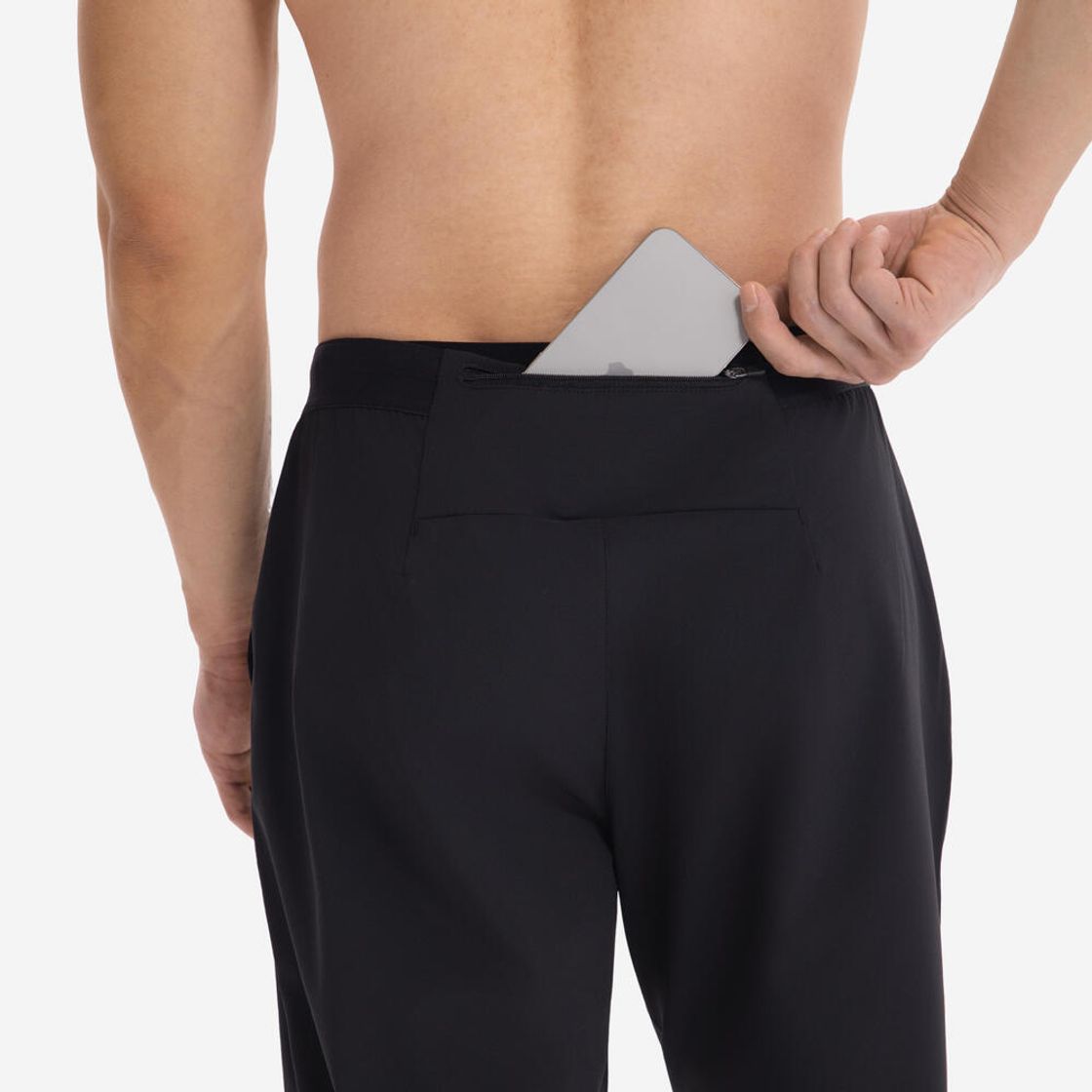 데카트론 남성 러닝 바지 런 웜 500 스모크 블랙(DECATHLON Men's Running Trousers Run Warm 500 Smoke Black) - 3
