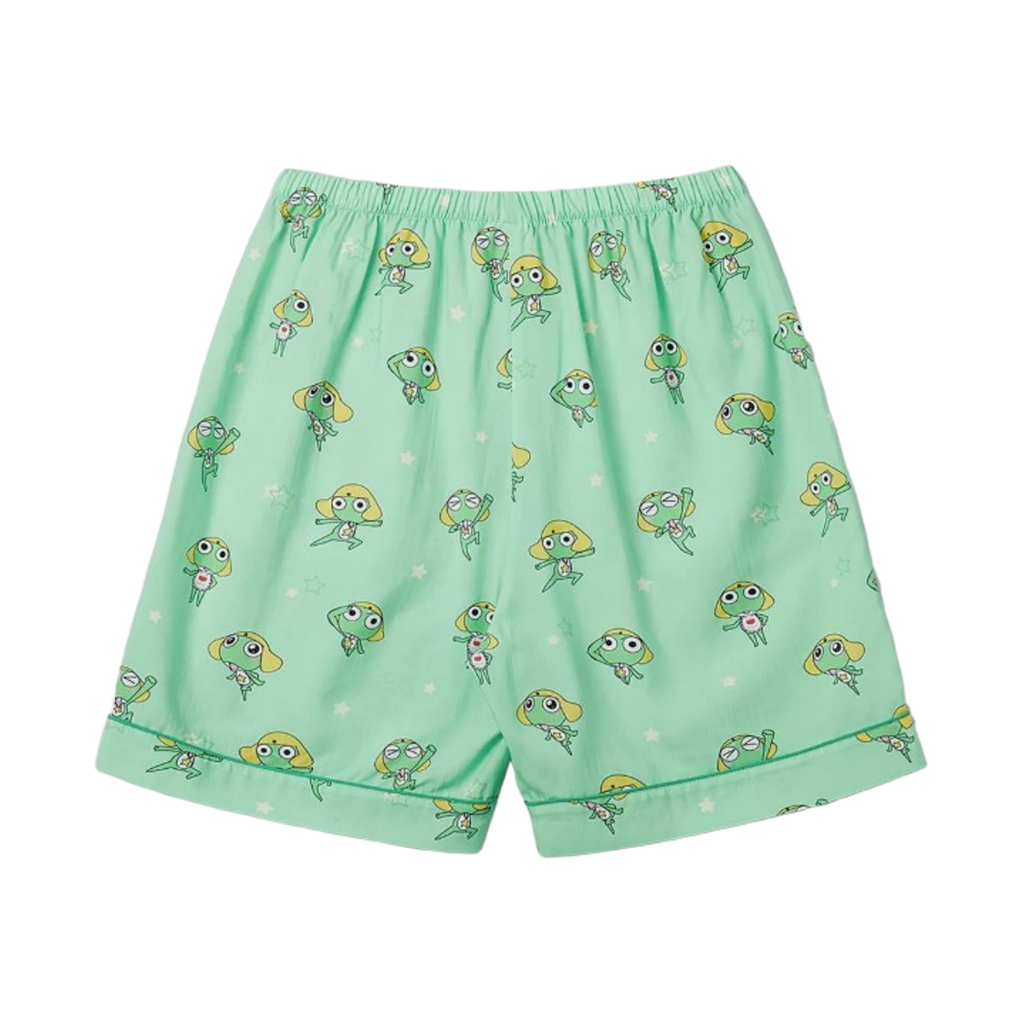 스파오 x 개구리 중사 케로로 숏슬리브 파자마 그린(Spao x Sergeant Keroro Short Sleeve Pajama Green) - 5