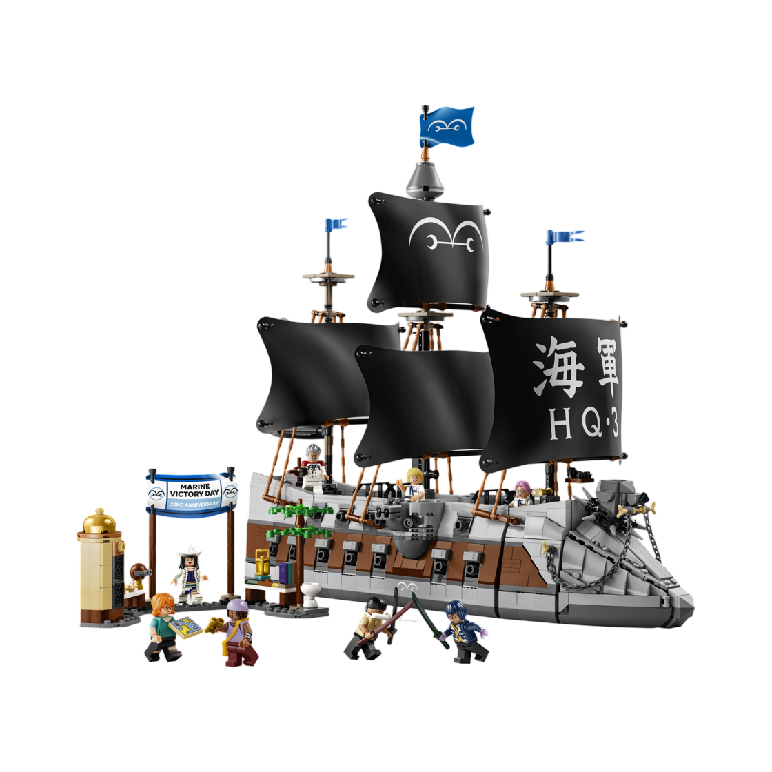 75646 Lego One Piece Garp's Marine Battleship