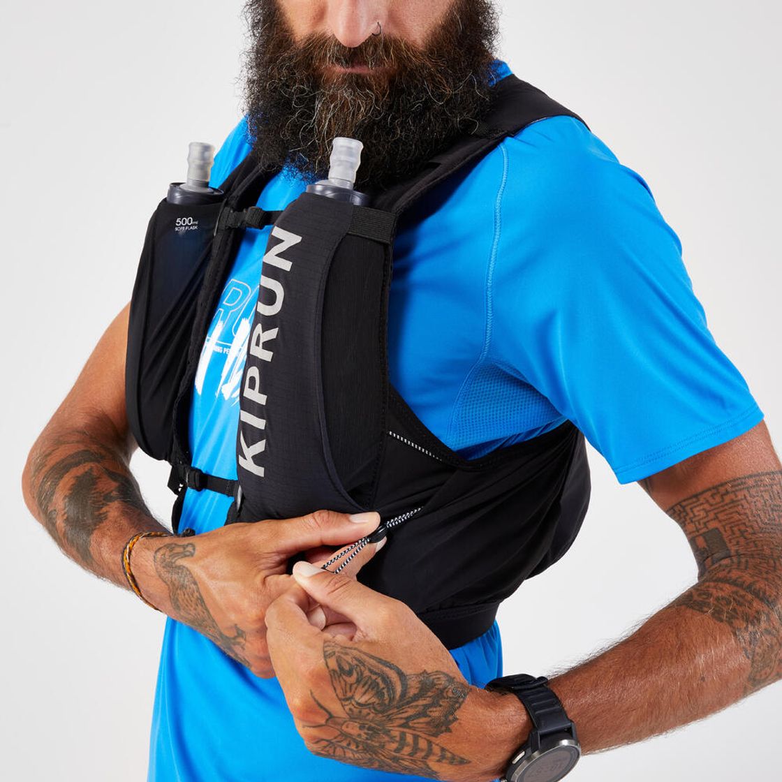 데카트론 경량 트레일 러닝 조끼 5L 그라파이트 그레이(DECATHLON Lightweight Trail Running Vest 5L Graphite Grey) - 10