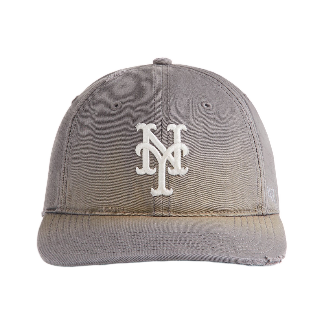 키스 & '47 포 더 뉴욕 메츠 워시드 프랜차이즈 LS 캡 콘크리트(Kith & '47 For The New York Mets Washed Franchise LS Cap Concrete)