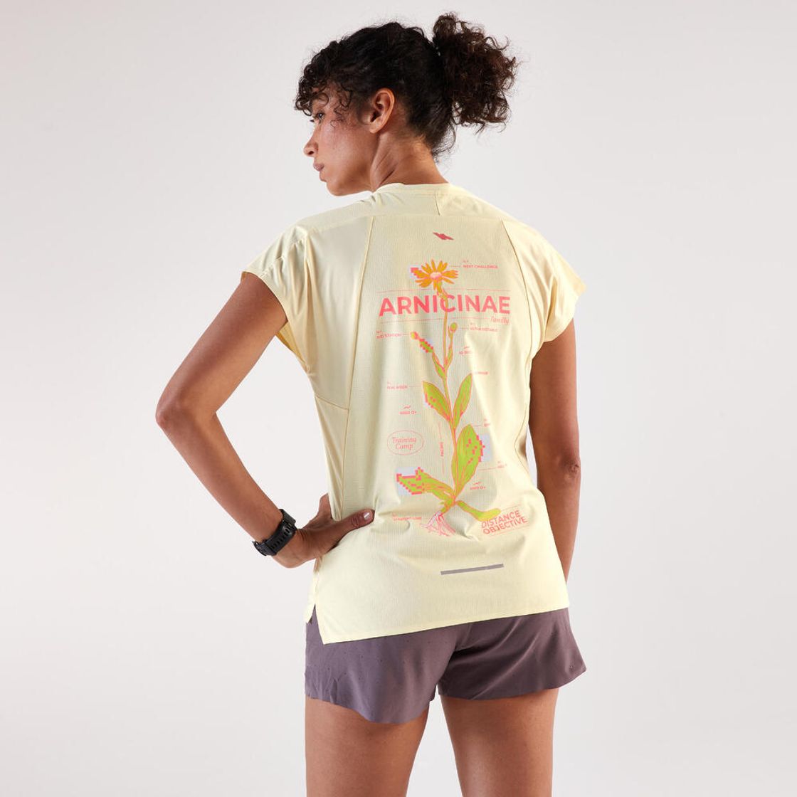 데카트론 여성 5인치 트레일러닝 쇼츠 런 울트라 900 쿼츠 브라운(DECATHLON Women's 5" Trail Running Shorts Run Ultra 900 Quartz Brown) - 3