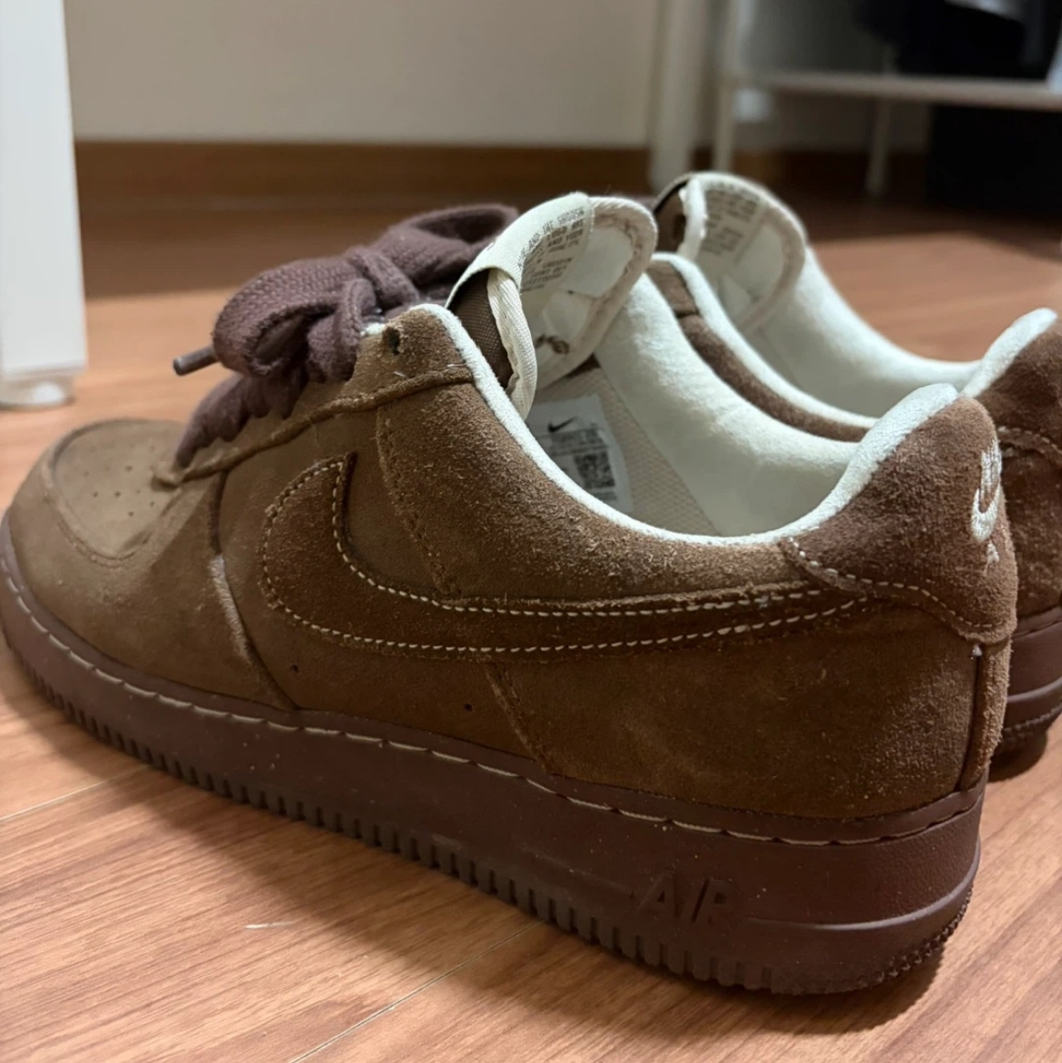 (W) Nike Air Force 1 '07 Cacao Wow 착용 스타일