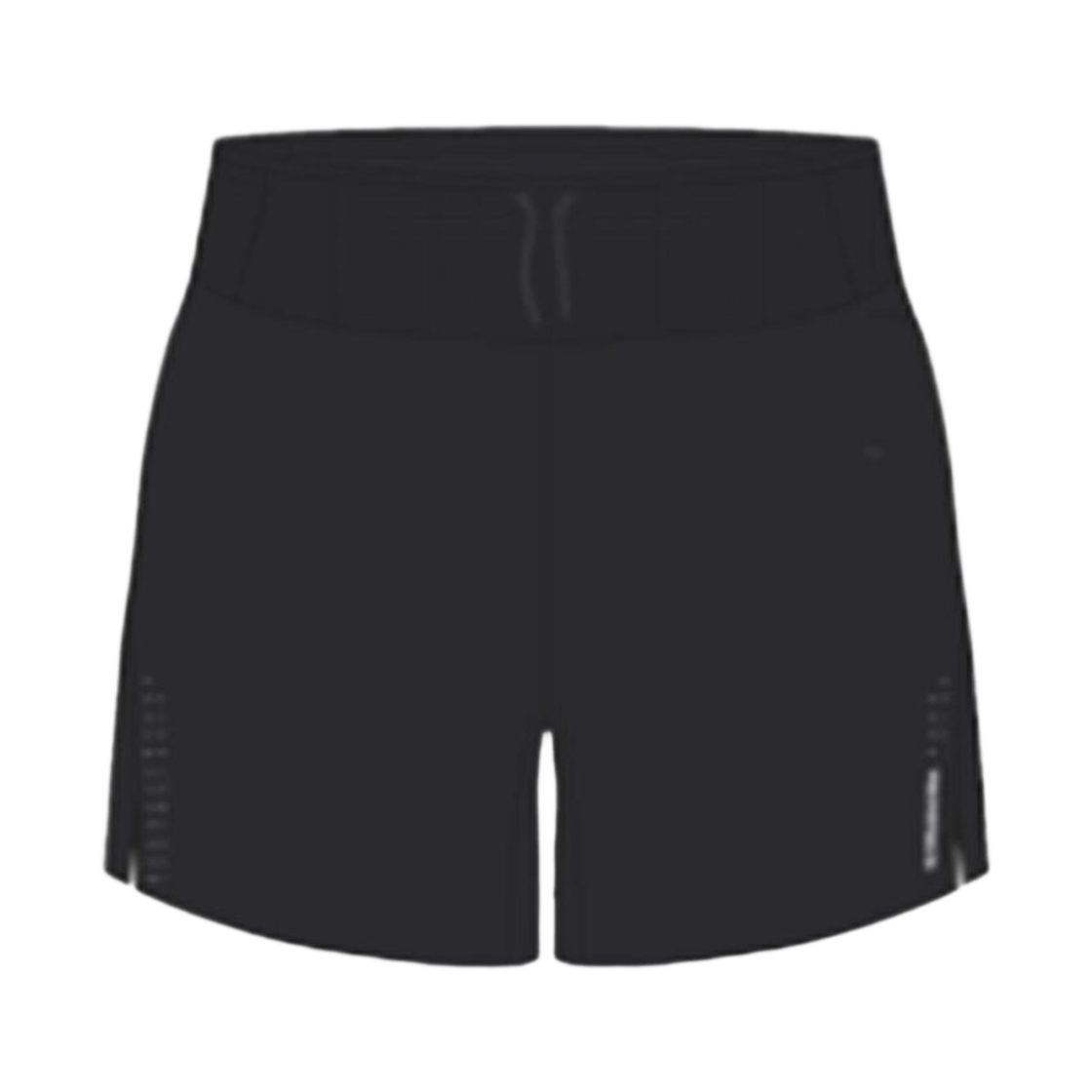8916693 DECATHLON Women's 5" Trail Running Shorts Run Ultra 900 Smoke Black