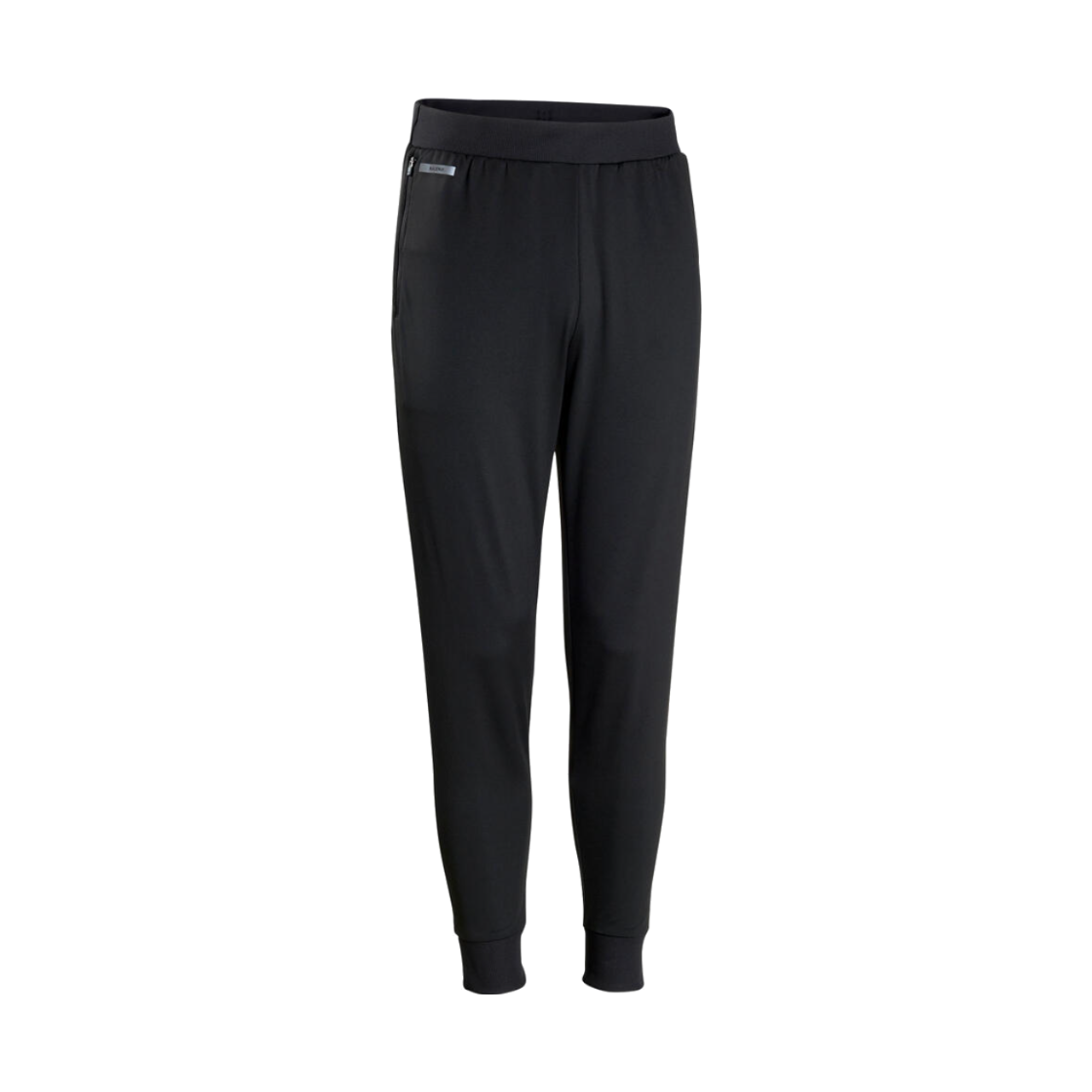 8807977 DECATHLON Men's Running Trousers Warm 100 Black