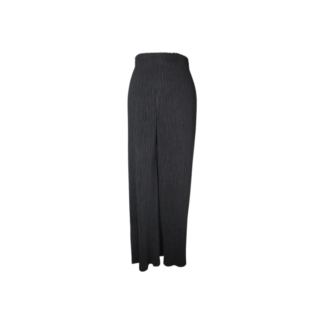 IT5OJIAJ7K4N Issey Miyake FETE Black Pleated Banding Pants
