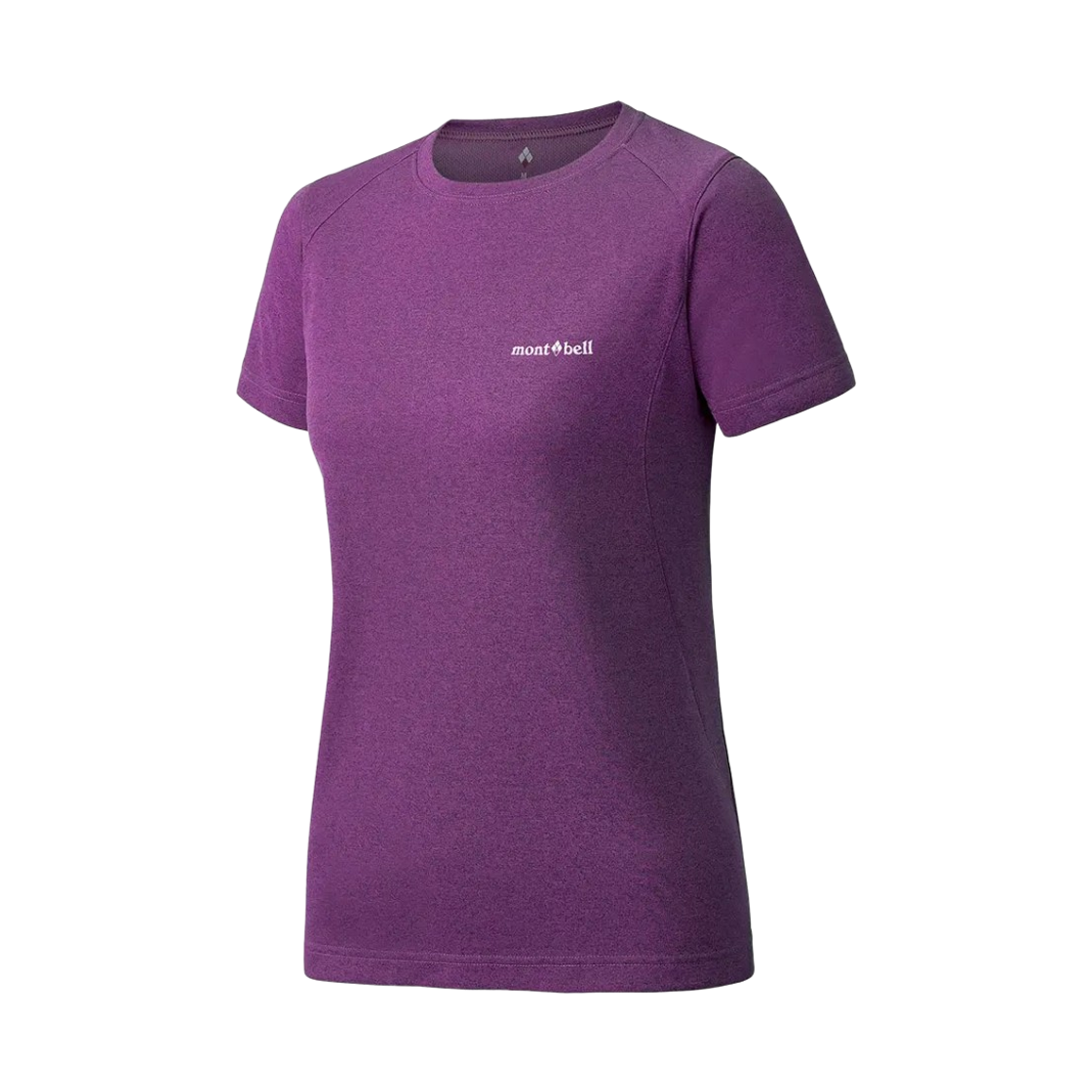 1104937 (W) Montbell Wickron Zeo T-Shirt Purple