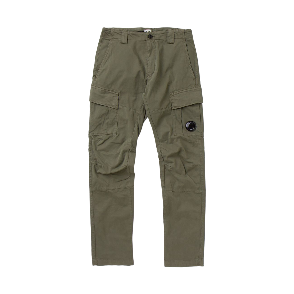 11CMPA186A005529G665 C.P. Company Stretch Cargo Pants Stone Grey - 21FW