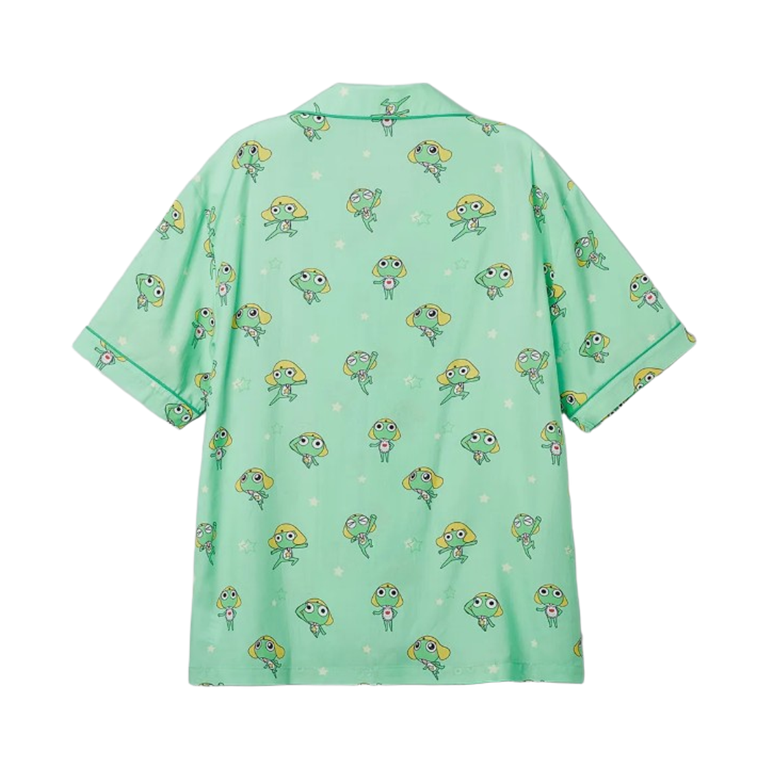스파오 x 개구리 중사 케로로 숏슬리브 파자마 그린(Spao x Sergeant Keroro Short Sleeve Pajama Green) - 3