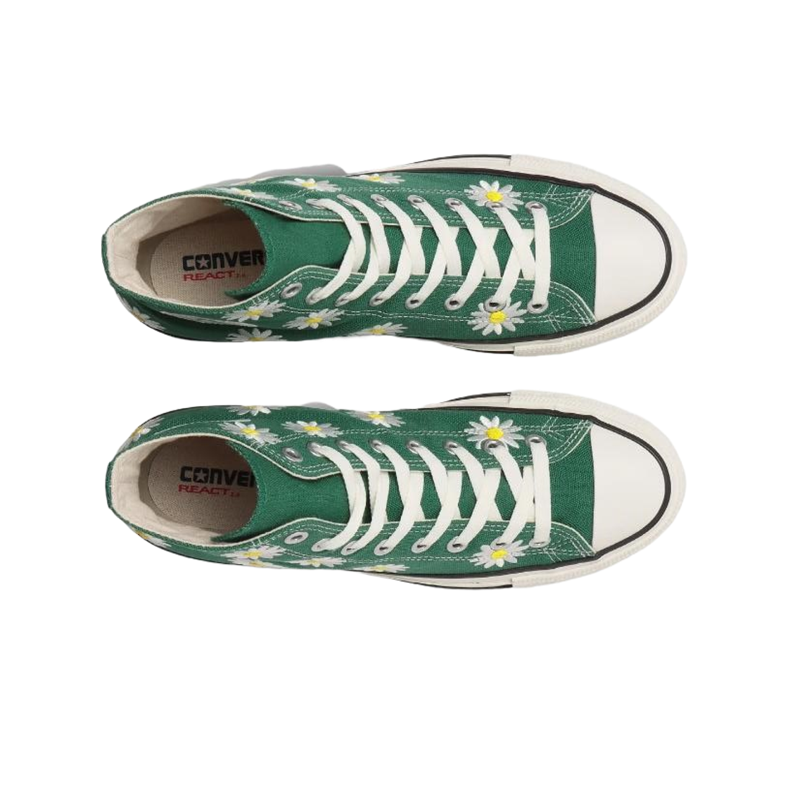 컨버스 올스타 데이지플라워 하이 스프링 그린(Converse All Star Daisyflower Hi Spring Green) - 2