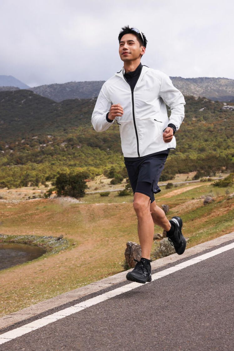 데카트론 남성 러닝 윈드 자켓 런 100 코튼 화이트(DECATHLON Men's Running Wind Jacket Run 100 Cotton White) - 8