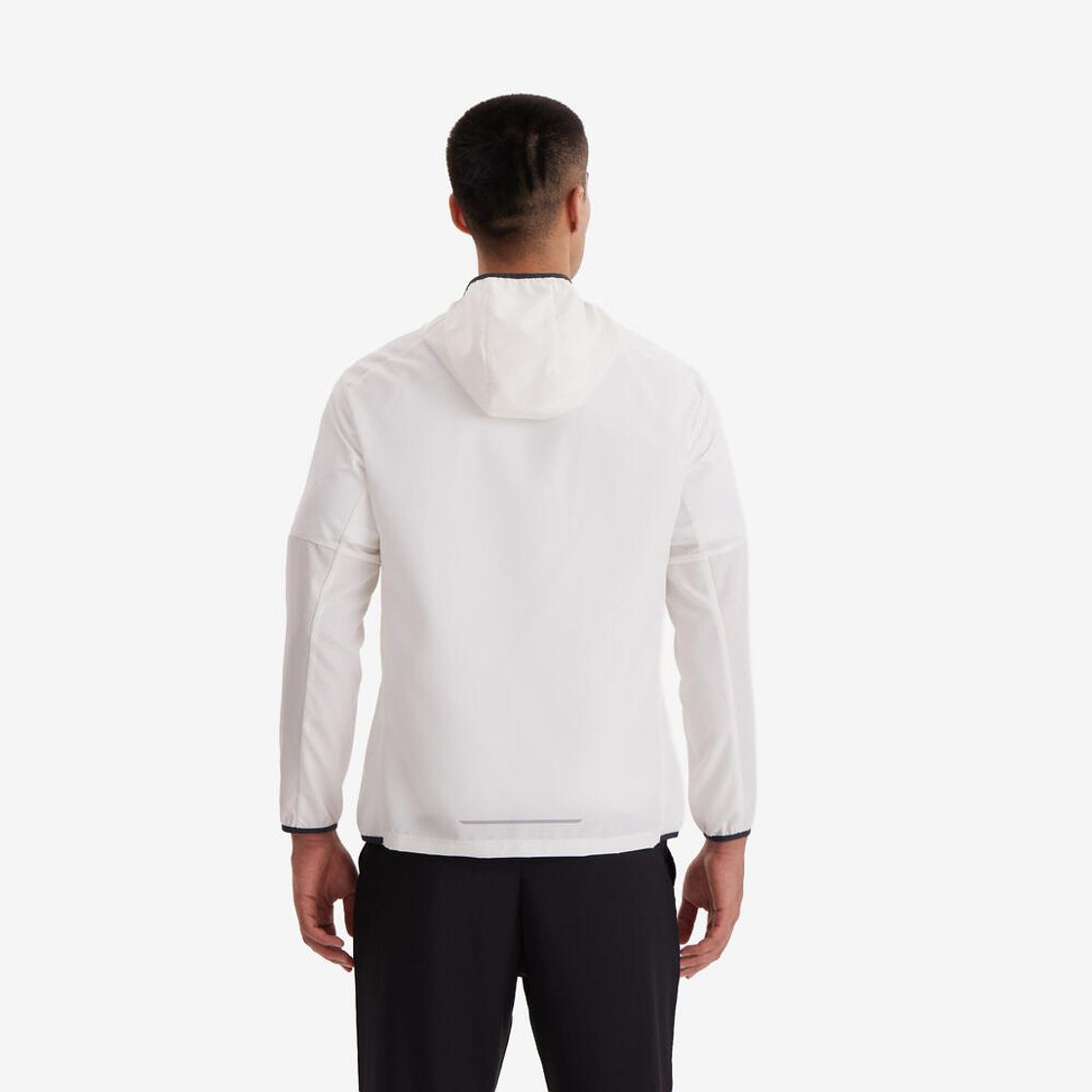 데카트론 남성 러닝 윈드 자켓 런 100 코튼 화이트(DECATHLON Men's Running Wind Jacket Run 100 Cotton White) - 3