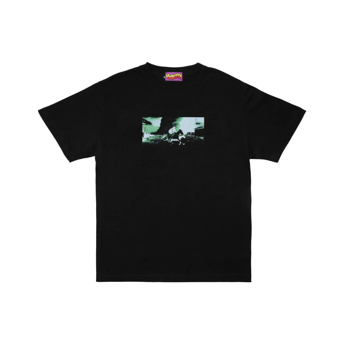 그린신드롬 애프터 신드롬 티 블랙(Green Syndrome After Syndrome Tee Black) - 1