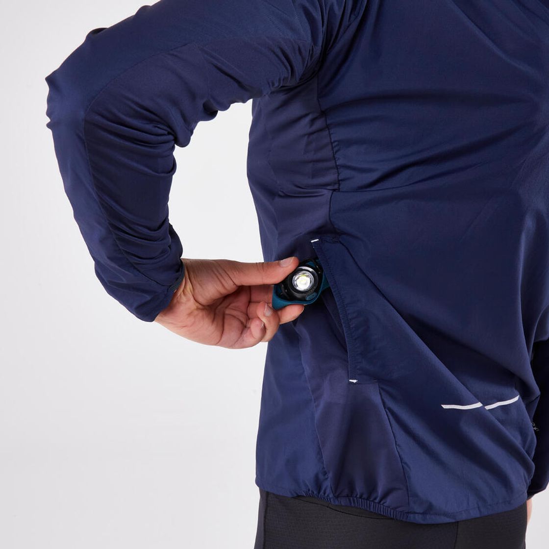 데카트론 남성 트레일 러닝 윈드 재킷 런 900 스틸 블루(DECATHLON Men's Trail Running Wind Jacket Run 900 Steel Blue) - 6