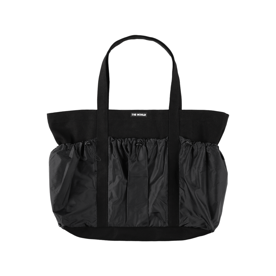 더왈드 씨엔 토트백 블랙(THE WARLD C.N Tote Bag Black)