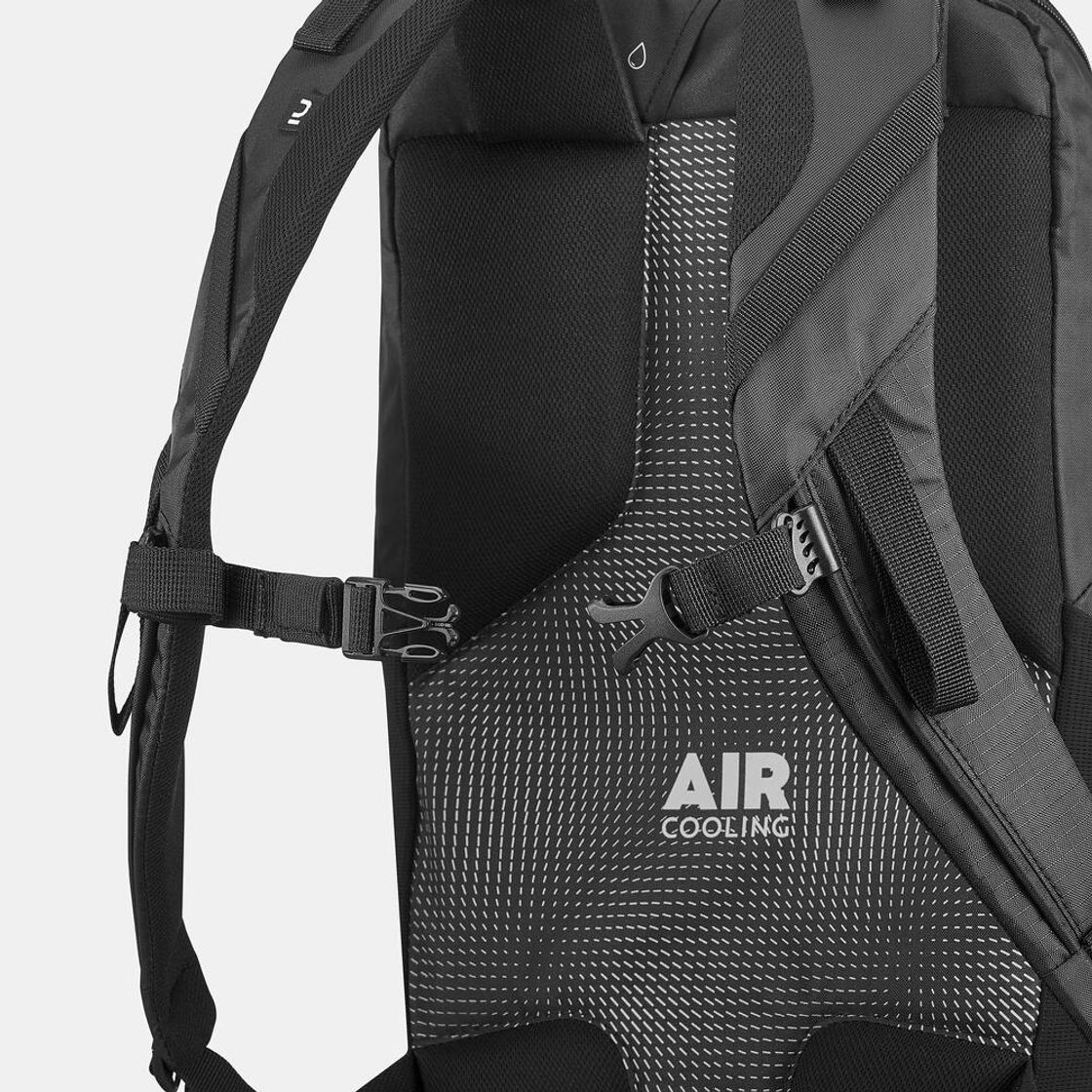 데카트론 등산 백팩 20L MH100 스모크 블랙(DECATHLON Hiking Backpack 20L MH100 Smoked Black) - 9