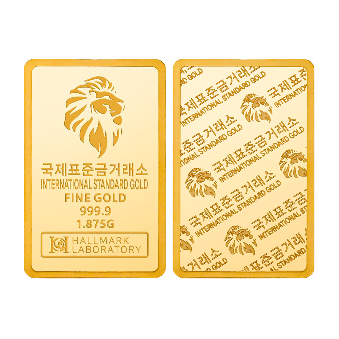 국제표준금거래소 골드바 1.875g(International Standard Gold -Gold Bar 1.875g)