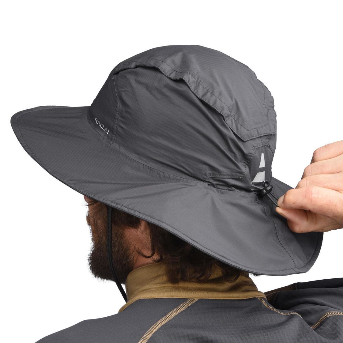 데카트론 백패킹 방수 모자 MT900 카본 그레이(DECATHLON Backpacking Waterproof Hat MT900 Carbon Grey) - 4