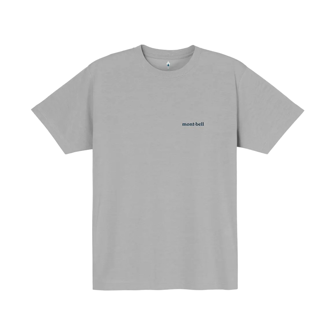 1114686 Montbell Wickron T-Shirt Light Gray