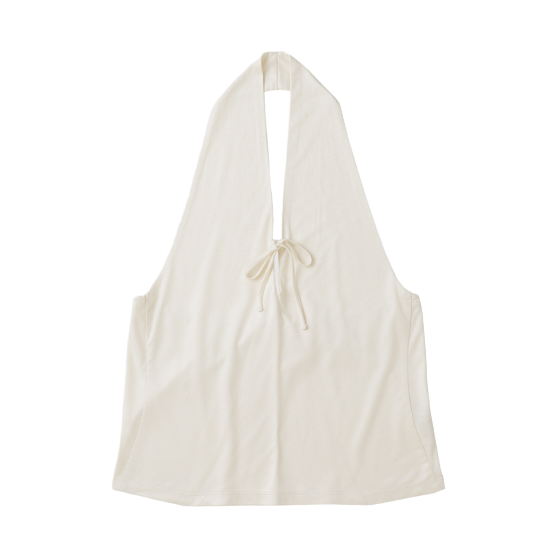 에토아 홀터넥 스트링 탑 크림(aetoa Halter-Neck Drawstring Top Cream)
