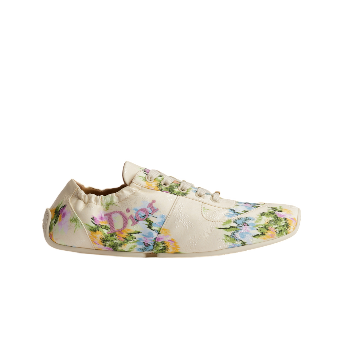 (W) 디올 하트 스니커즈 디올 시크릿 가든 자카드 멀티컬러((W) Dior Coeur Sneakers Dior Secret Garden Jacquard Multicolor)