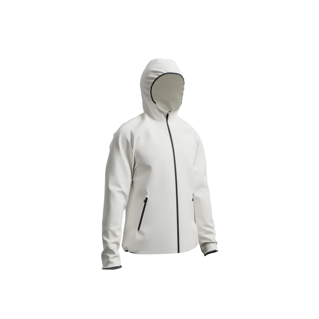 데카트론 남성 러닝 윈드 자켓 런 100 코튼 화이트(DECATHLON Men's Running Wind Jacket Run 100 Cotton White)