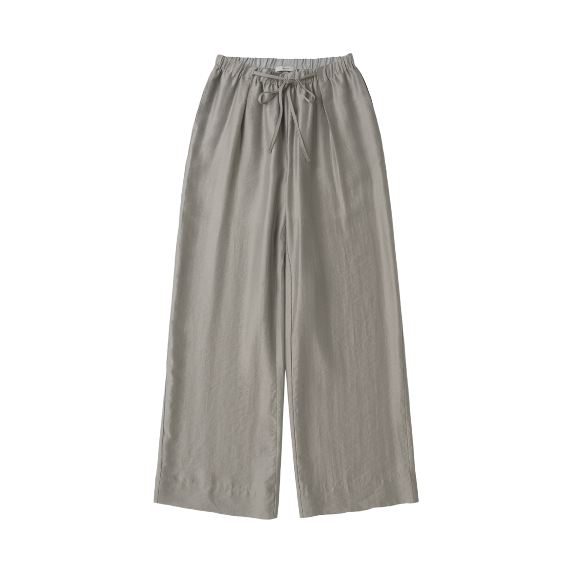 에토아 시어 턱 밴딩 팬츠 그레이(aetoa Sheer Tuck Banding Pants Gray)