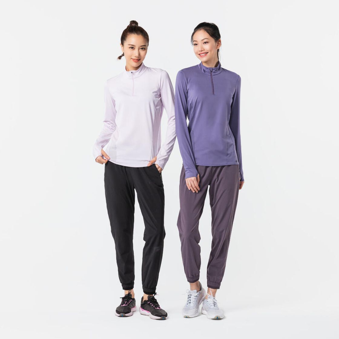 데카트론 여성 러닝 바지 런 드라이 100 스모크 블랙(DECATHLON Women's Running Pants Run Dry 100 Smoked Black) - 8