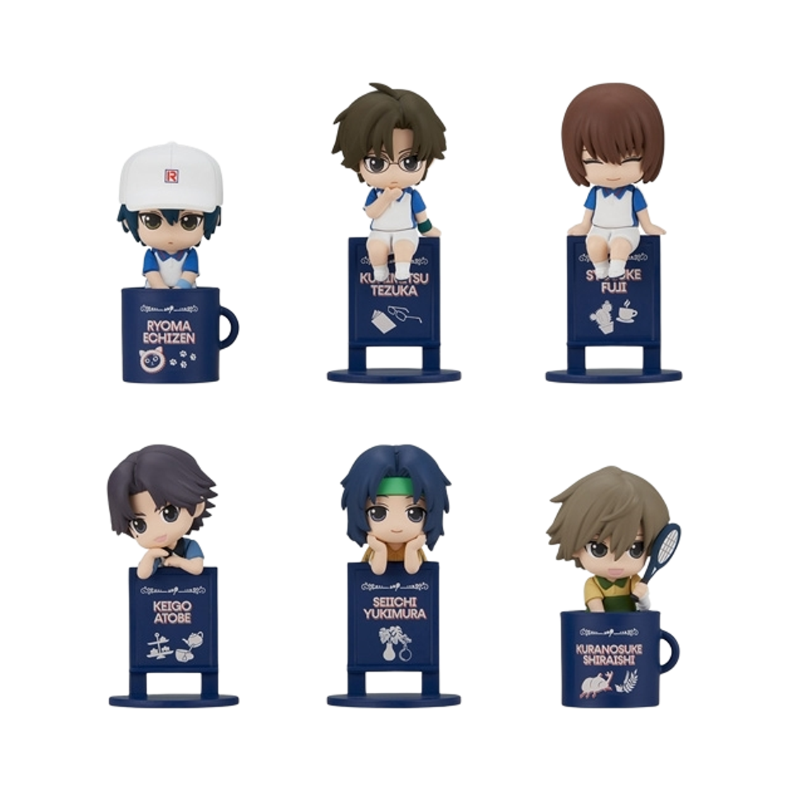 [예약배송] 메가하우스 오챠토모 시리즈 테니스의 왕자 왕자님의 티 타임Again 6종세트([예약배송] Megahouse Ochatomo series The New Prince of Tennis Prince’s Tea Time Again)