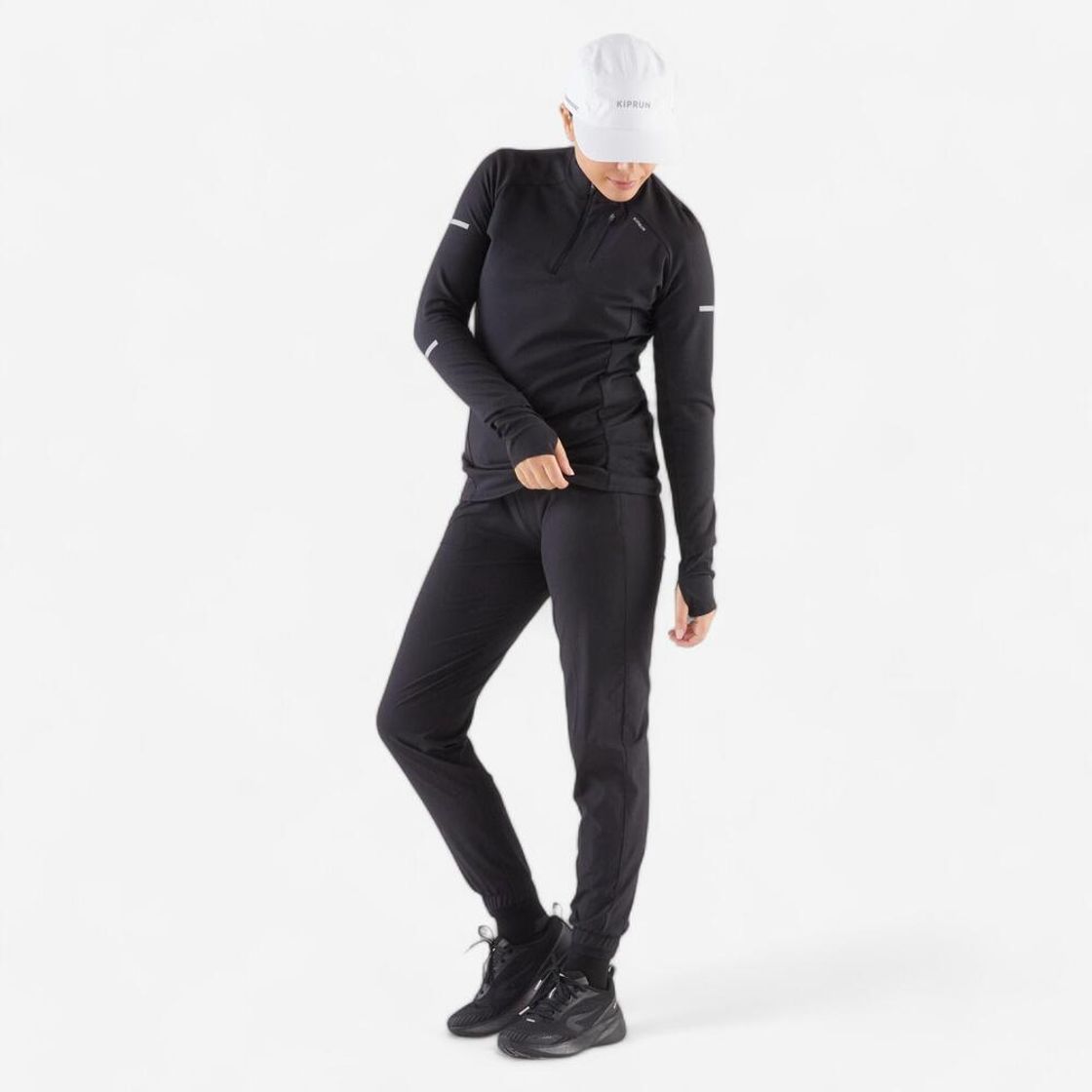 데카트론 러닝 5패널 발수 캡 모자 울트라 화이트(DECATHLON Running 5-Panel Water-Repellent Cap Ultra White) - 9