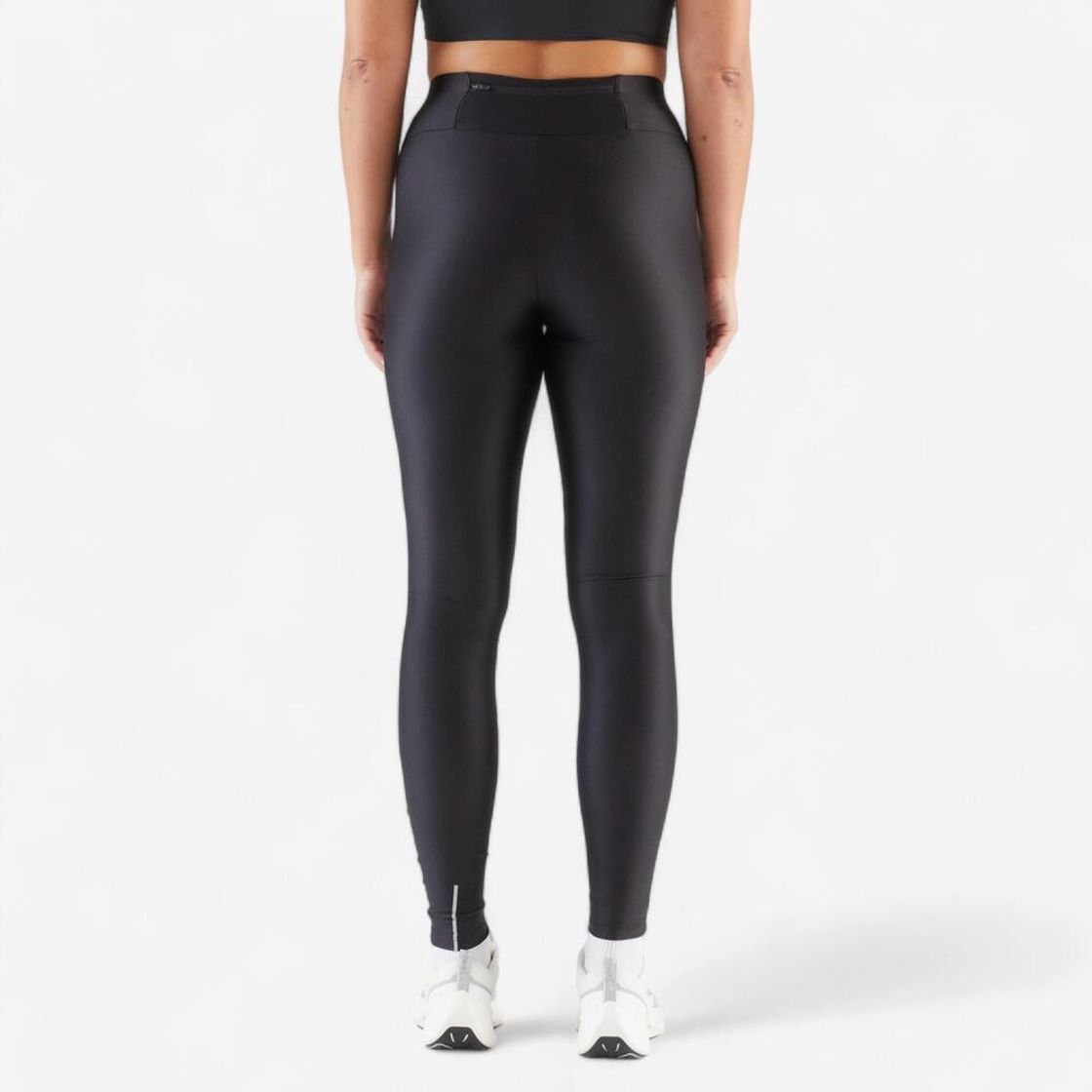 데카트론 여성 러닝 레깅스 런 드라이 100 스모크 블랙(DECATHLON Women's Running Leggings Run Dry 100 Smoked Black) - 2