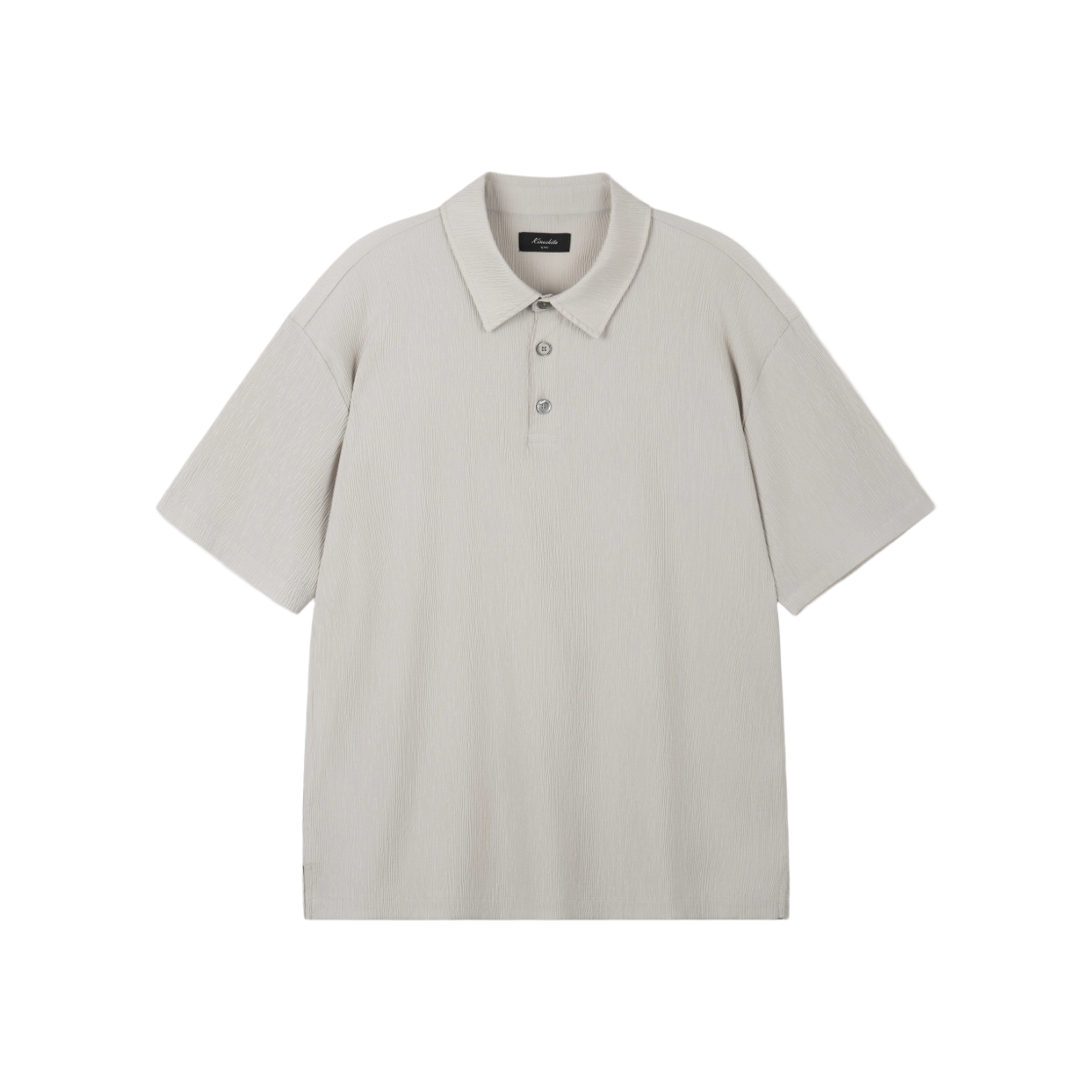 티엔지티 키노시타 시어서커 폴로 티셔츠 라이트베이지(TNGT Kinoshita Seersucker Polo Light Beige)