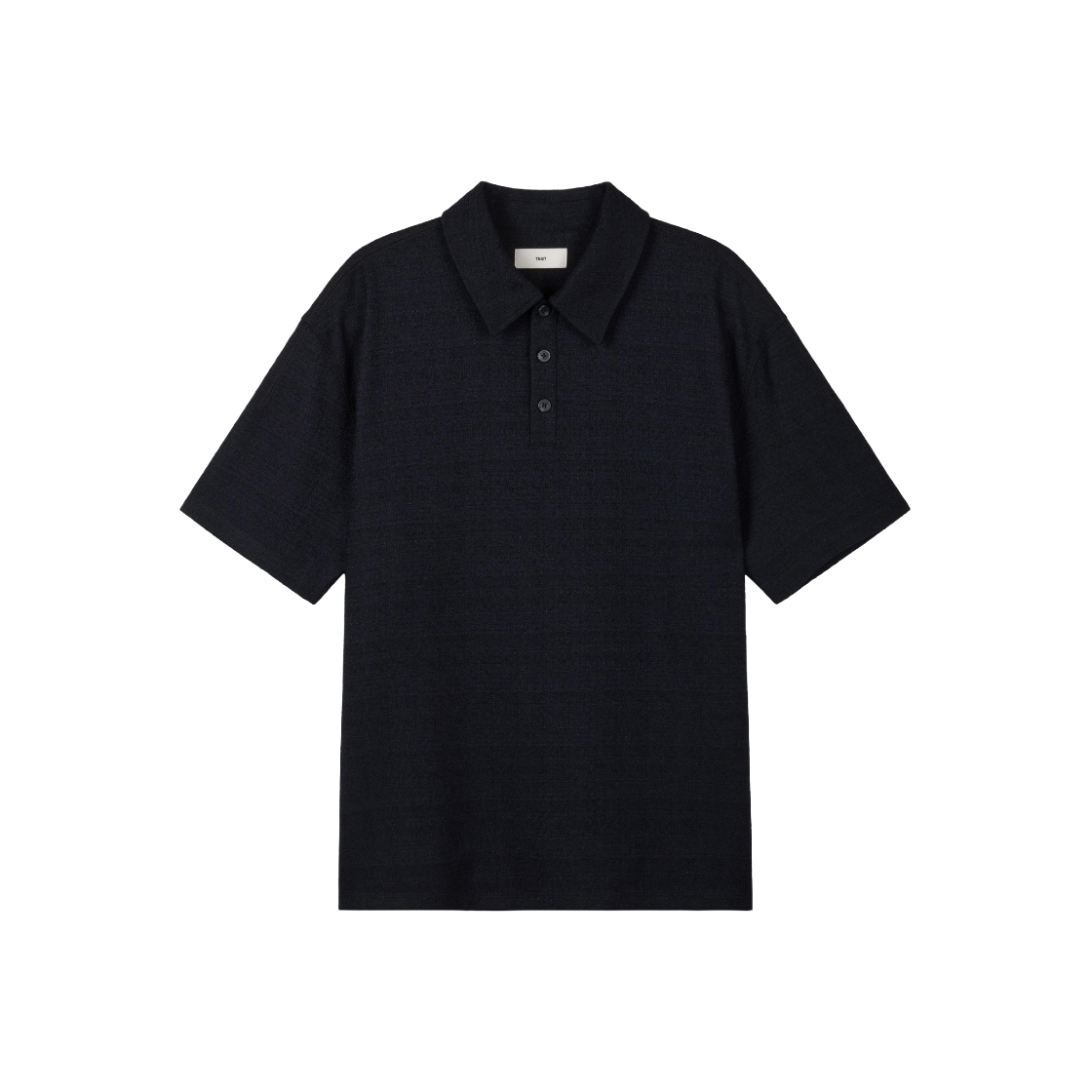 티엔지티 트위드 폴로 티셔츠 다크네이비(TNGT Tweed Polo Dark Navy) - 1