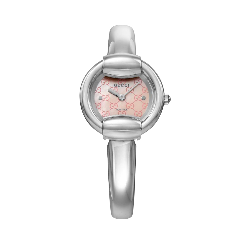 [25% 쿠폰] 구찌 1400 시리즈 쿼츠 25mm 스테인리스 스틸 핑크 실버([25% 쿠폰] Gucci 1400 Series Quartz 25mm Stainless Steel Pink Silver) - 2