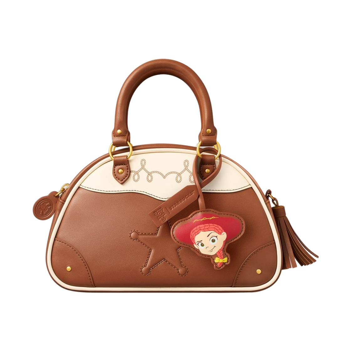 스타벅스 x 토이 스토리 5 MD 카우걸 볼링백 브라운(Starbucks x Toy Story 5 MD Cowgirl Bowling Bag Brown)