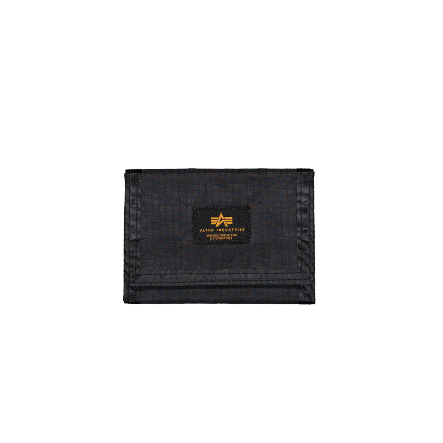 알파 인더스트리 컴뱃 라벨 월렛 블랙(ALPHA INDUSTRIES Combat Label Wallet Black)